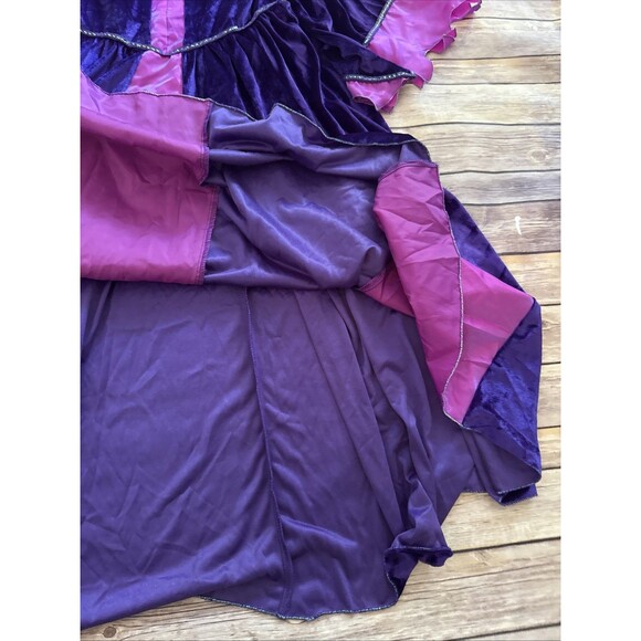 Disney Castle Collection Maleficent Deluxe Costume Head Piece NWT Purple 11 / 12 - Picture 6 of 8